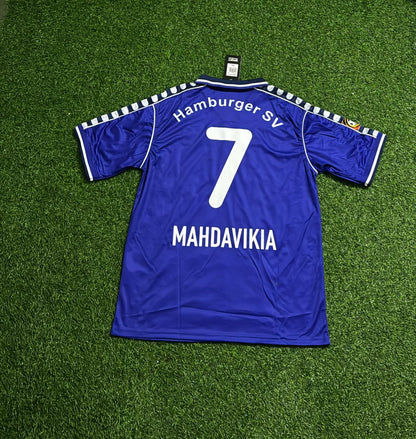 Mehdi Mahdavikia Hamburger SV 2000-2001 Retro Heimtrikot Rot – Fußballtrikot
