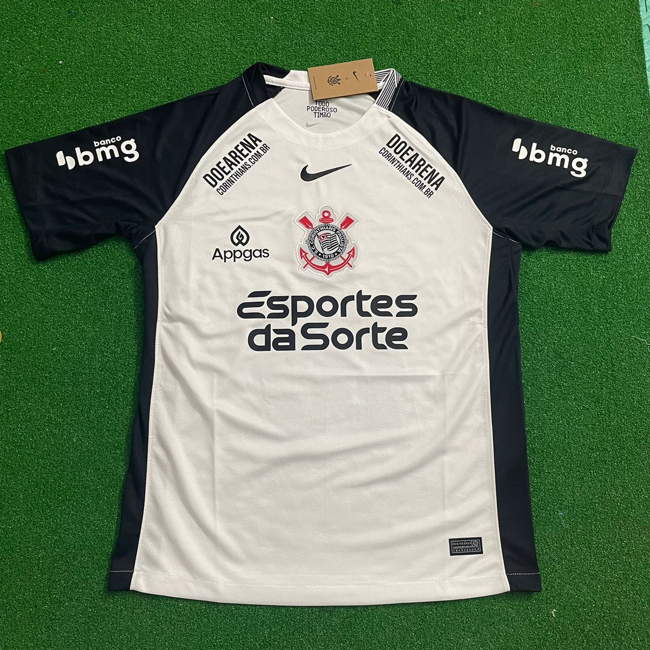 Memphis Depay #10 Corinthians 2026 White Kit Trikot Maillot Maglia Camiseta Fußballtrikot