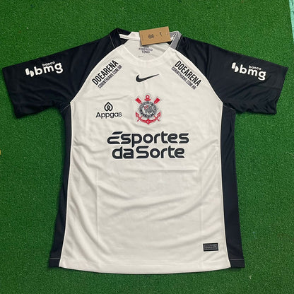 Memphis Depay #10 Corinthians 2026 White Kit Trikot Maillot Maglia Camiseta Fußballtrikot