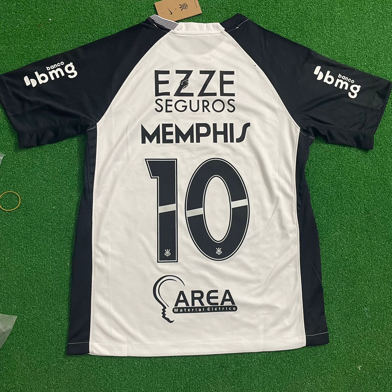 Memphis Depay #10 Corinthians 2026 White Kit Trikot Maillot Maglia Camiseta Fußballtrikot