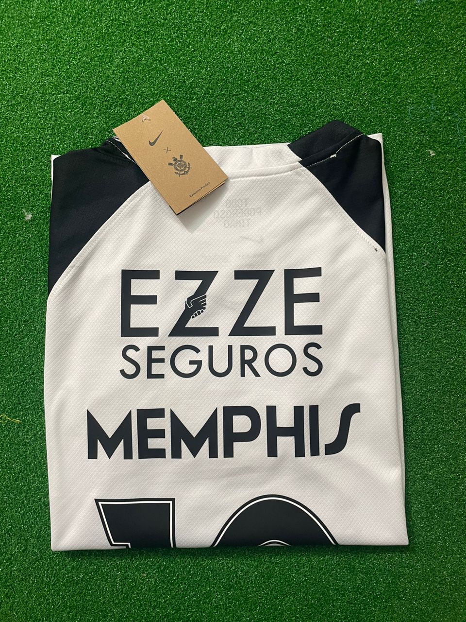 Memphis Depay #10 Corinthians 2026 White Kit Trikot Maillot Maglia Camiseta Fußballtrikot