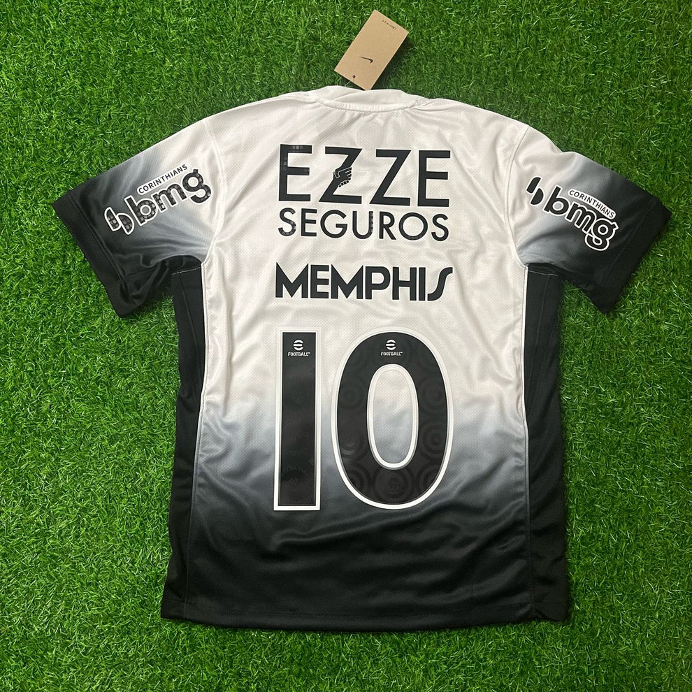 Corinthians Memphis Depay 10 Fußballtrikot