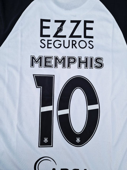 Memphis Depay Corinthians #10 Kit Jersey Trikot Maillot Maglia Camiseta Soccer Shirt