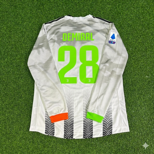 Juventus 2019/20 Langarm Retro Fußballtrikot – Merih Demiral 28