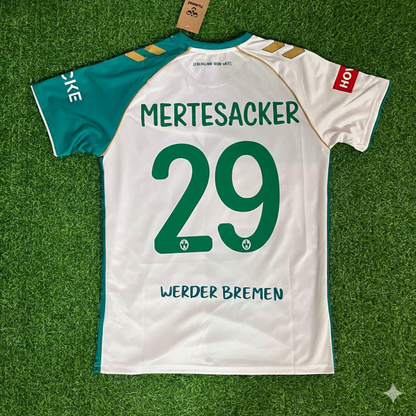 Maillot de football de l’anniversaire du Werder Brême de Per Mertesacker