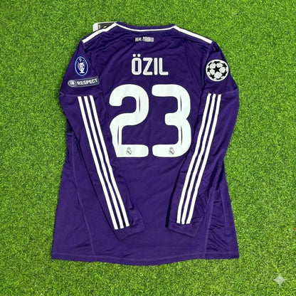 Mesut Özil 23- Real Madrid 2010/2011 Purple Long Sleeve Football Jersey