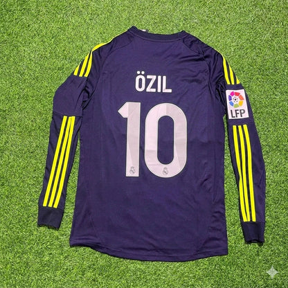 Mesut Özil 10- Real Madrid 2012/2013 Away Long Sleeve Football Jersey