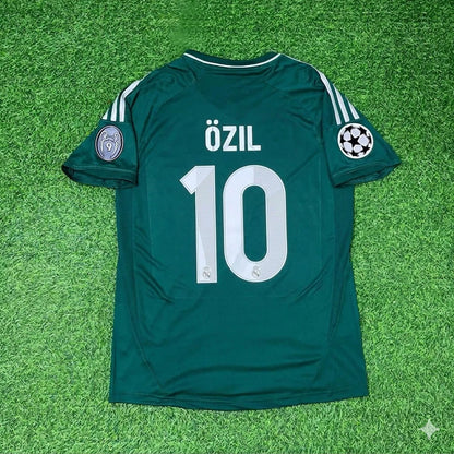 Mesut Özil #10 Real Madrid 2012-2013 Champions League Green Jersey Soccer Shirt
