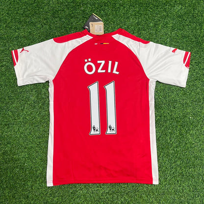 Conjunto de camiseta de fútbol local del Arsenal 2014/2015 de Mesut Özil