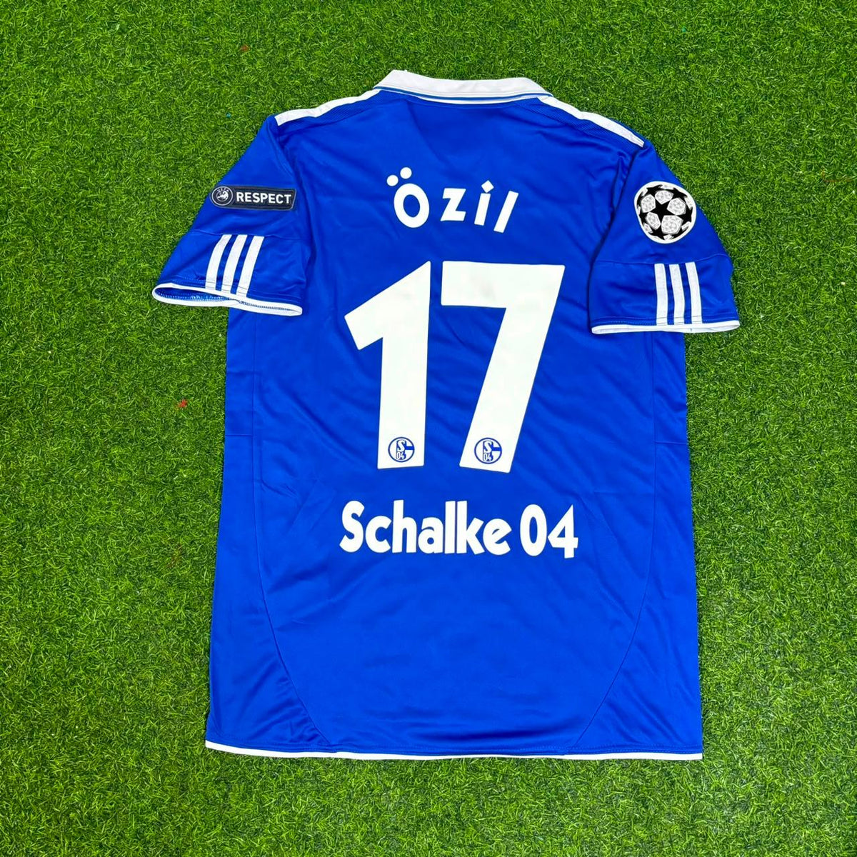 Mesut Ozil Özil Schalke 04 Retro Football Jersey