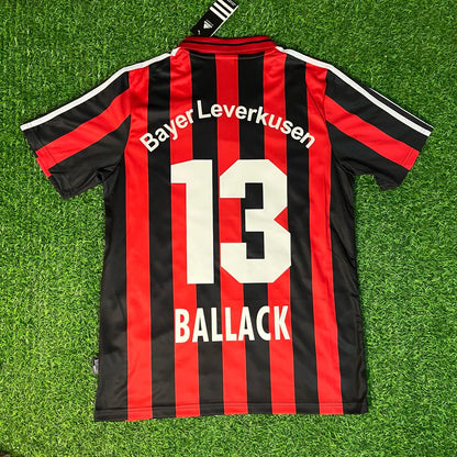 Michael Ballack Bayer 04 Leverkusen 2001-2002 Heimtrikot | Retro Kit | Trikot Soccer Shirt