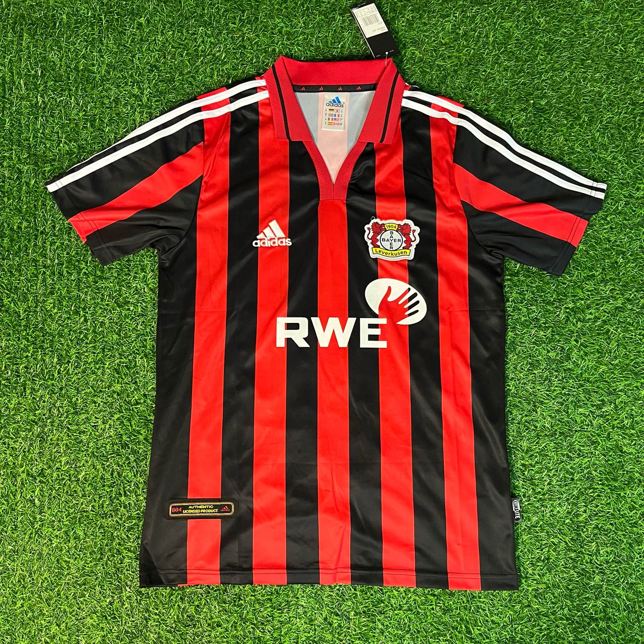 Michael Ballack Bayer 04 Leverkusen 2001-2002 Heimtrikot | Retro Kit | Trikot Soccer Shirt