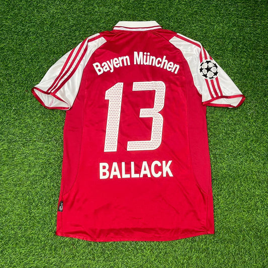 Bayern Munich 2003/04 Retro Football Jersey – Michael Ballack