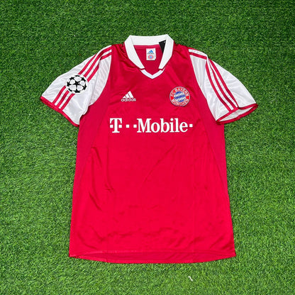 Bayern Munich 2003/04 Retro Football Jersey – Michael Ballack