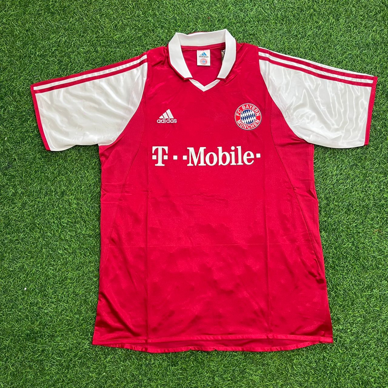 Michael Ballack FC Bayern München 2003 2004 Retro Trikot T-Shirt Fußballtrikot