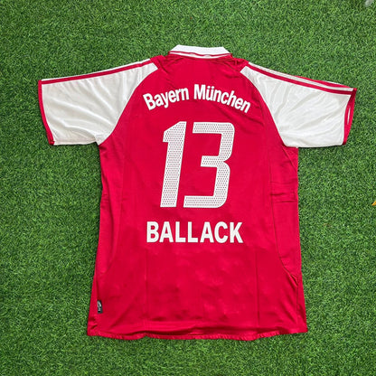Michael Ballack FC Bayern München 2003 2004 Retro Trikot T-Shirt Fußballtrikot