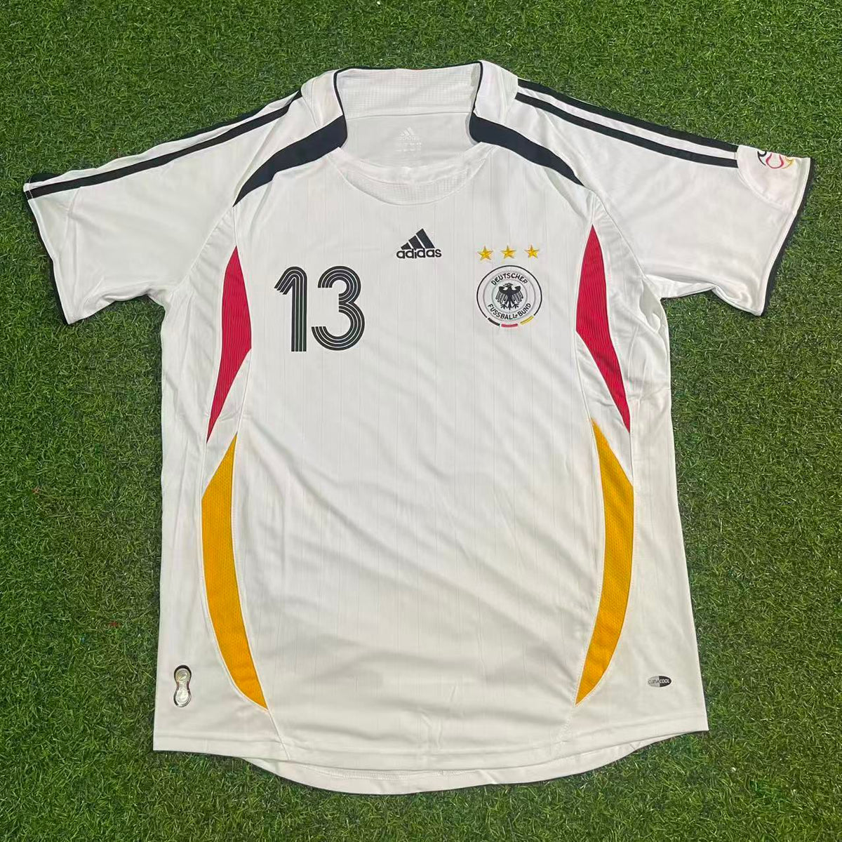 Germany 2006 World Cup White Retro Football Jersey – Michael Ballack