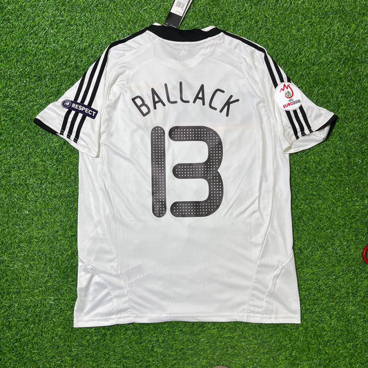 Germany 2008 EURO Retro Football Jersey – Michael Ballack
