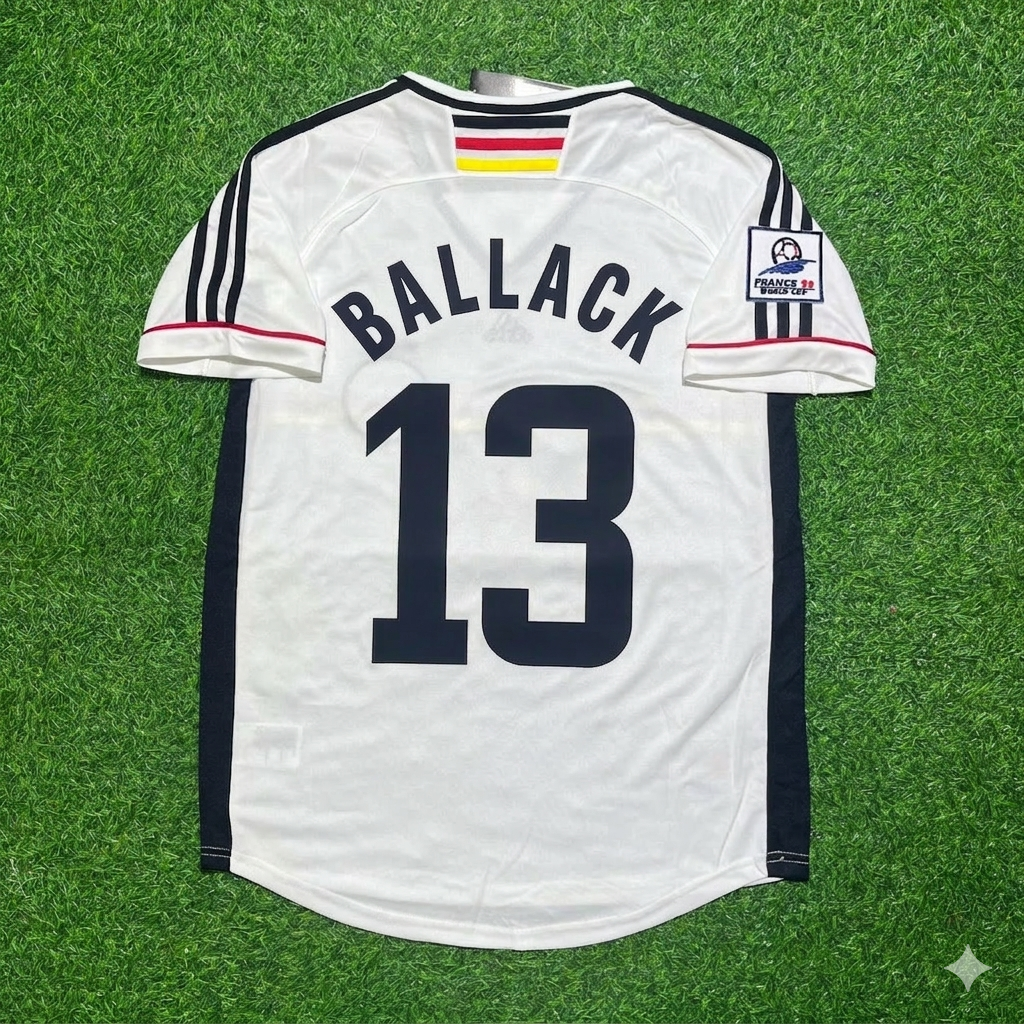 Germany World Cup Retro Football Jersey – Michael Ballack
