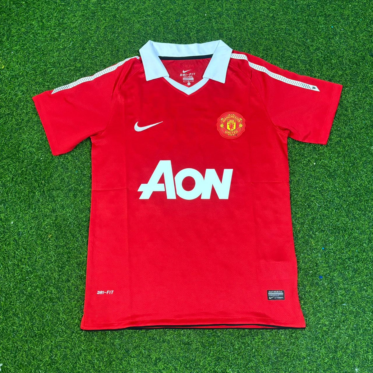 Michael Carrick Manchester United Retro-Heimtrikot 2010/2011