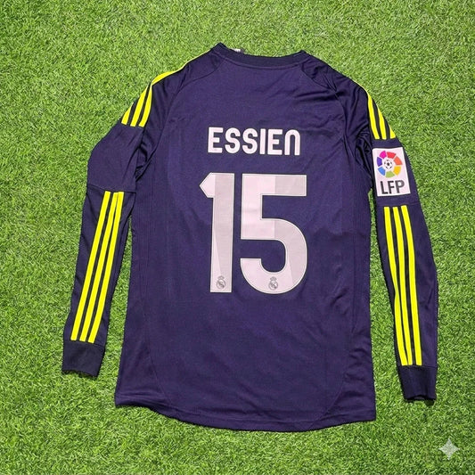 Michael Essien 15 – Real Madrid 2012/2013 Auswärts Langarm-Fußballtrikot