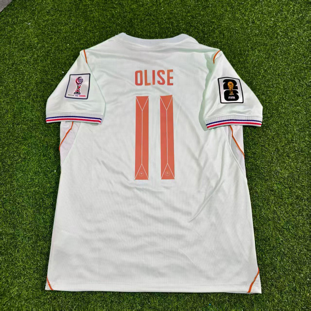 Michael Olise Frankreich WM 2026 Auswärtstrikot