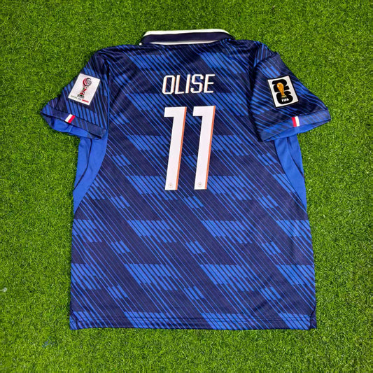 Michael Olise 11 – Frankreich Heim-Trikot WM 2026 Blau