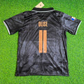 Michael Olise #11 France Black Special Edition Football Jersey Trikot Maillot