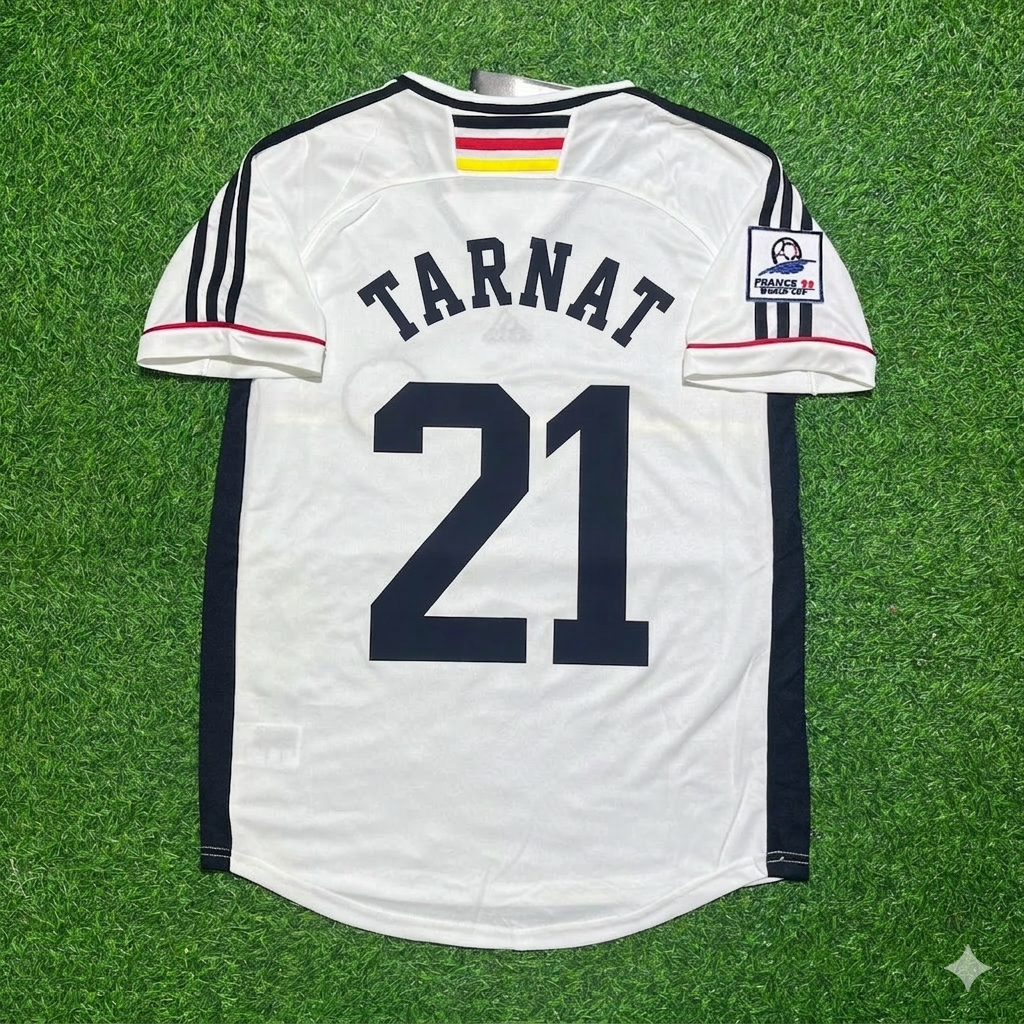 Germany 1998 World Cup Retro Football Jersey – Michael Tarnat