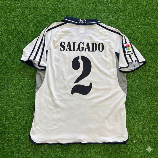 Michel Salgado 2 – Real Madrid 2000 Retro-Fußballtrikot