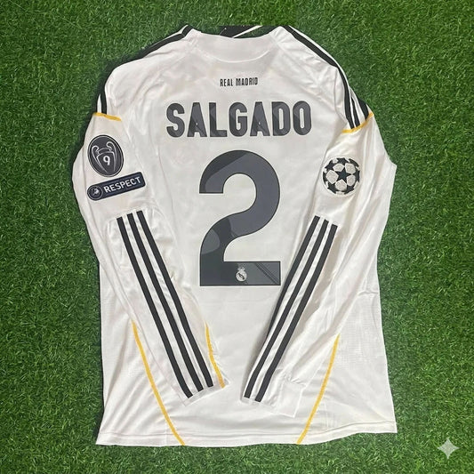 Michel Salgado Real Madrid 2009-2010 Trikot Fußballshirt