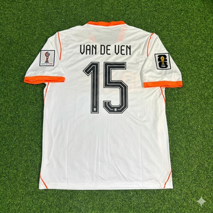Micky van de Ven #15 Niederlande WM 2026 Neue Saison Fußballtrikot