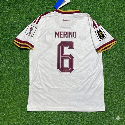 Mikel Merino 6 – Spanien WM 2026 Auswärtstrikot