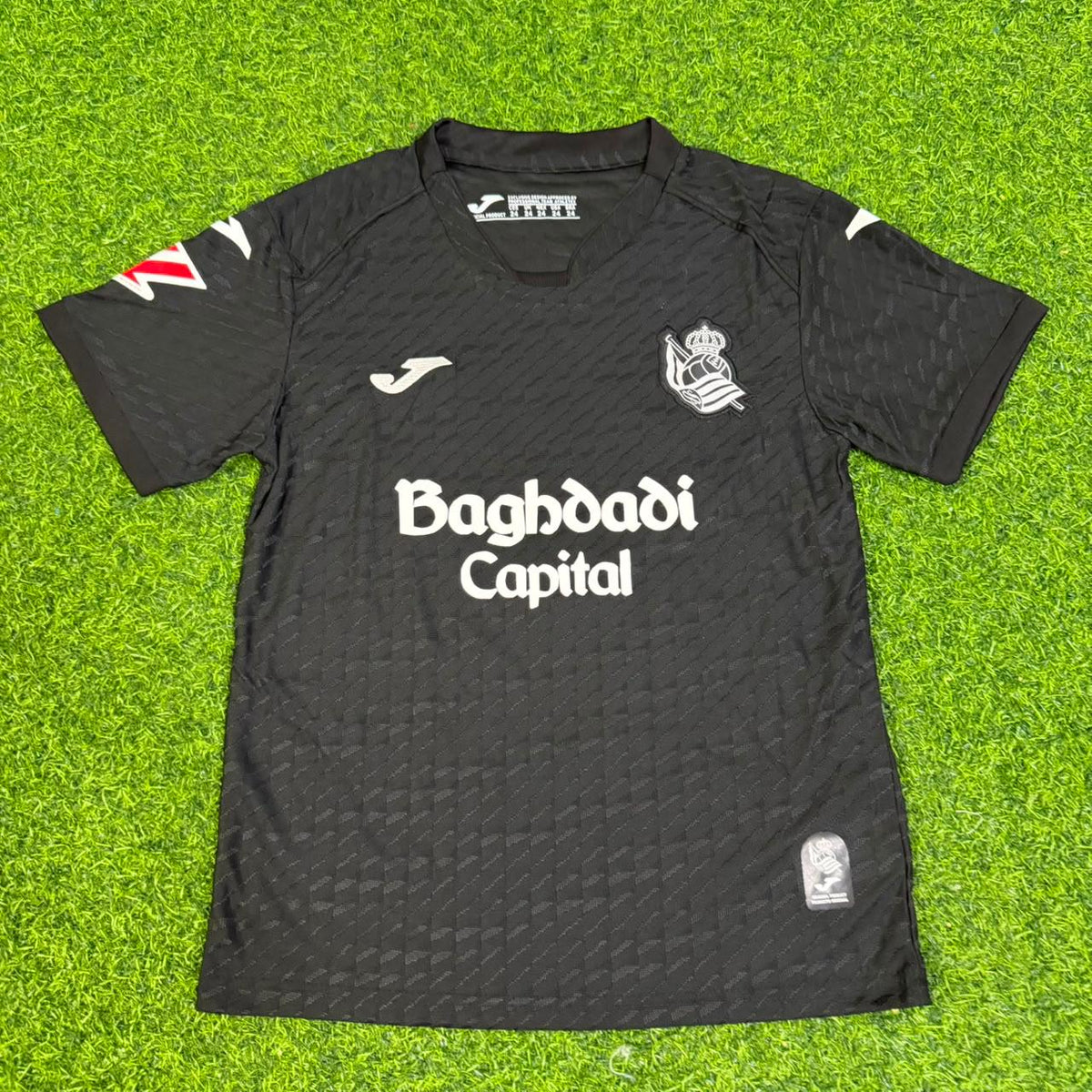 Mikel Oyarzabal Real Sociedad 2027 Neue Saison Auswärts Schwarz Trikot Fußball Trikot