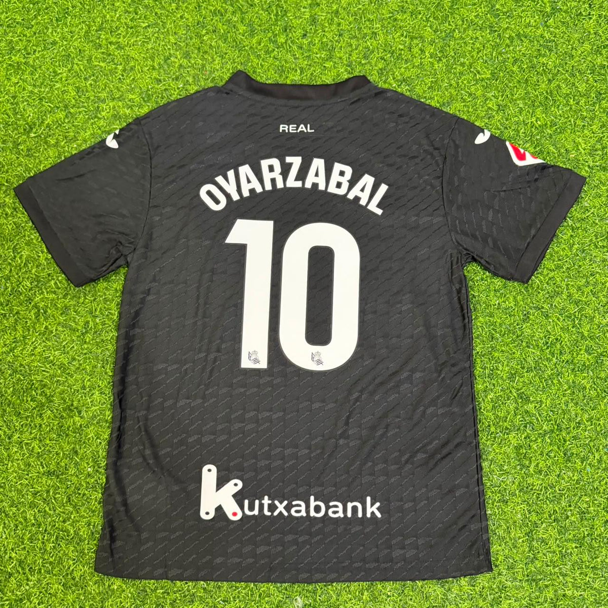 Mikel Oyarzabal Real Sociedad 2027 Neue Saison Auswärts Schwarz Trikot Fußball Trikot