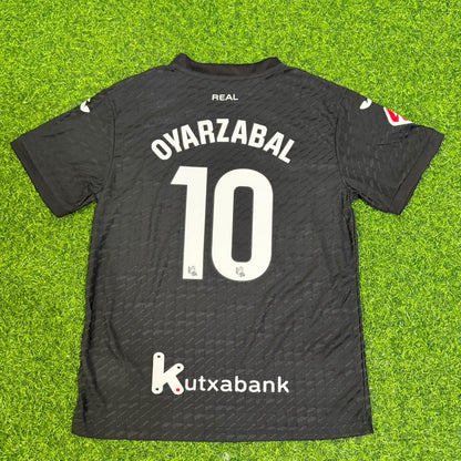 Mikel Oyarzabal Real Sociedad 2027 Neue Saison Auswärts Schwarz Trikot Fußball Trikot