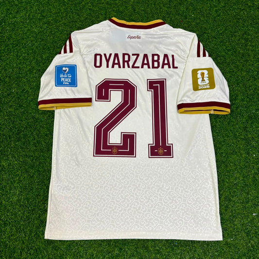 Mikel Oyarzabal 21 – Spanien WM 2026 Auswärtstrikot