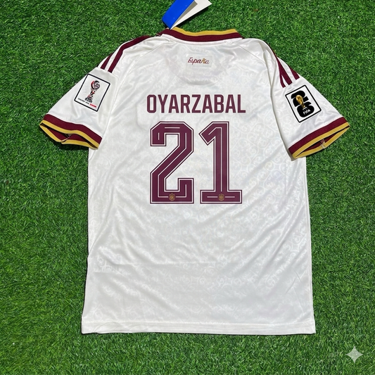 Mikel Oyarzabal 21 – Spanien WM 2026 Auswärtstrikot
