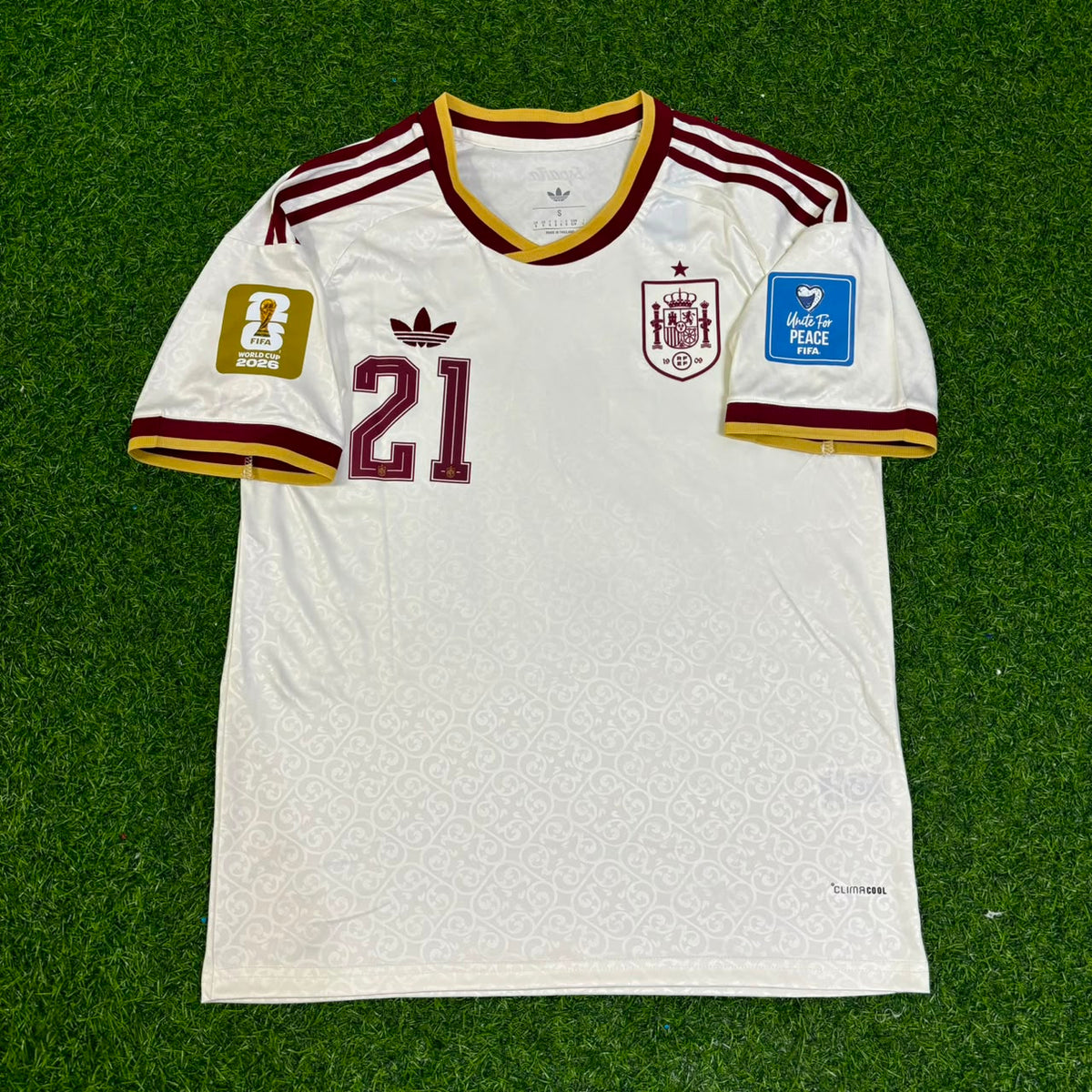 Mikel Oyarzabal 21- Spain 2026 World Cup Away Football Jersey
