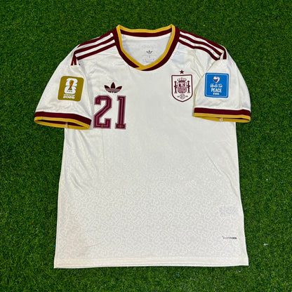 Mikel Oyarzabal 21- Spain 2026 World Cup Away Football Jersey