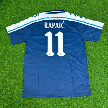 Milan Rapaic Perugia Retro Blaues Fußballtrikot