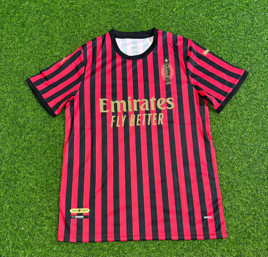 AC Milan 120th Anniversary Special Golden Retro Football Jersey