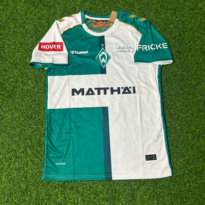 Maillot de football de l’anniversaire du Werder Brême de Miroslav Klose