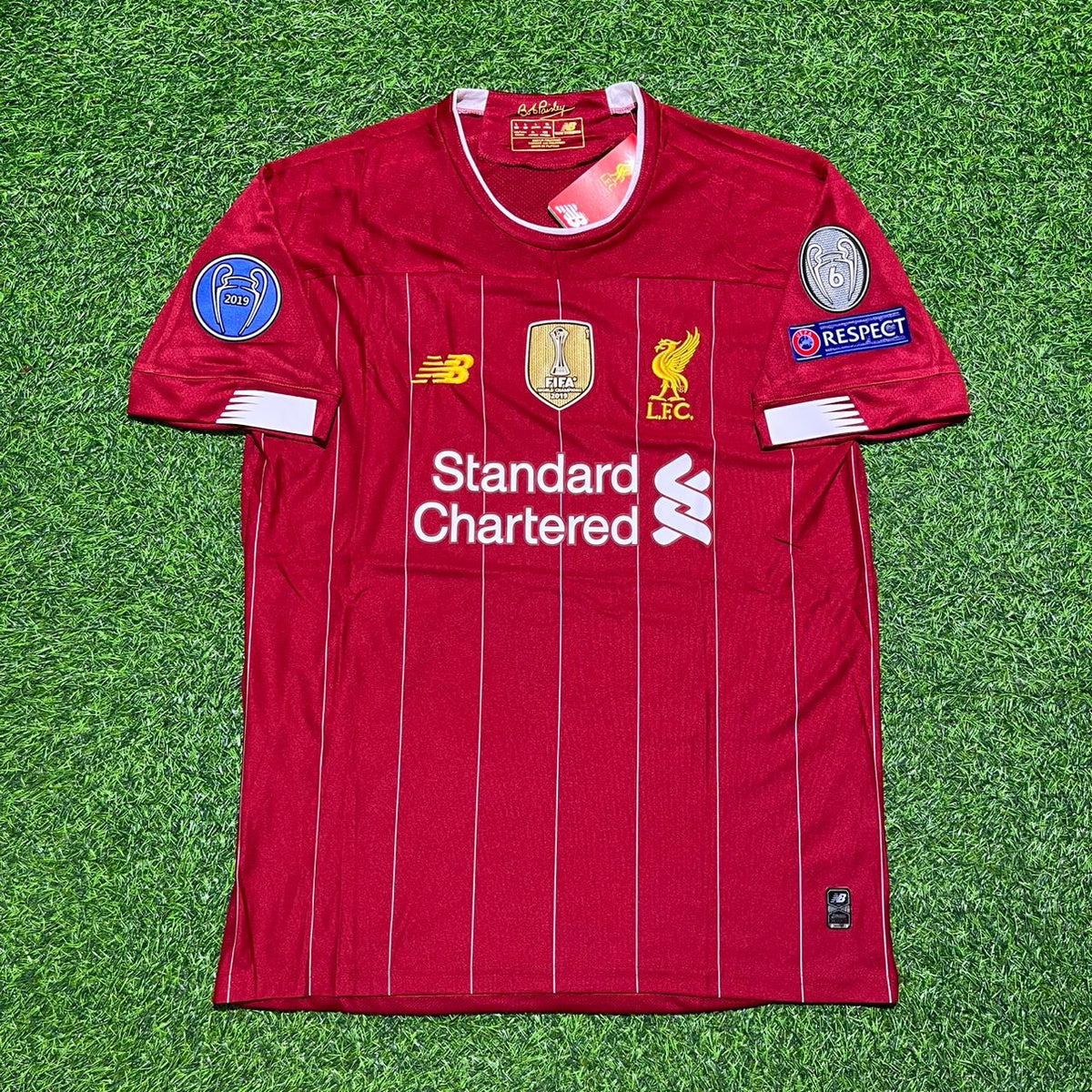 Mohamed Salah Liverpool 2019-2020 Retro Football Jersey