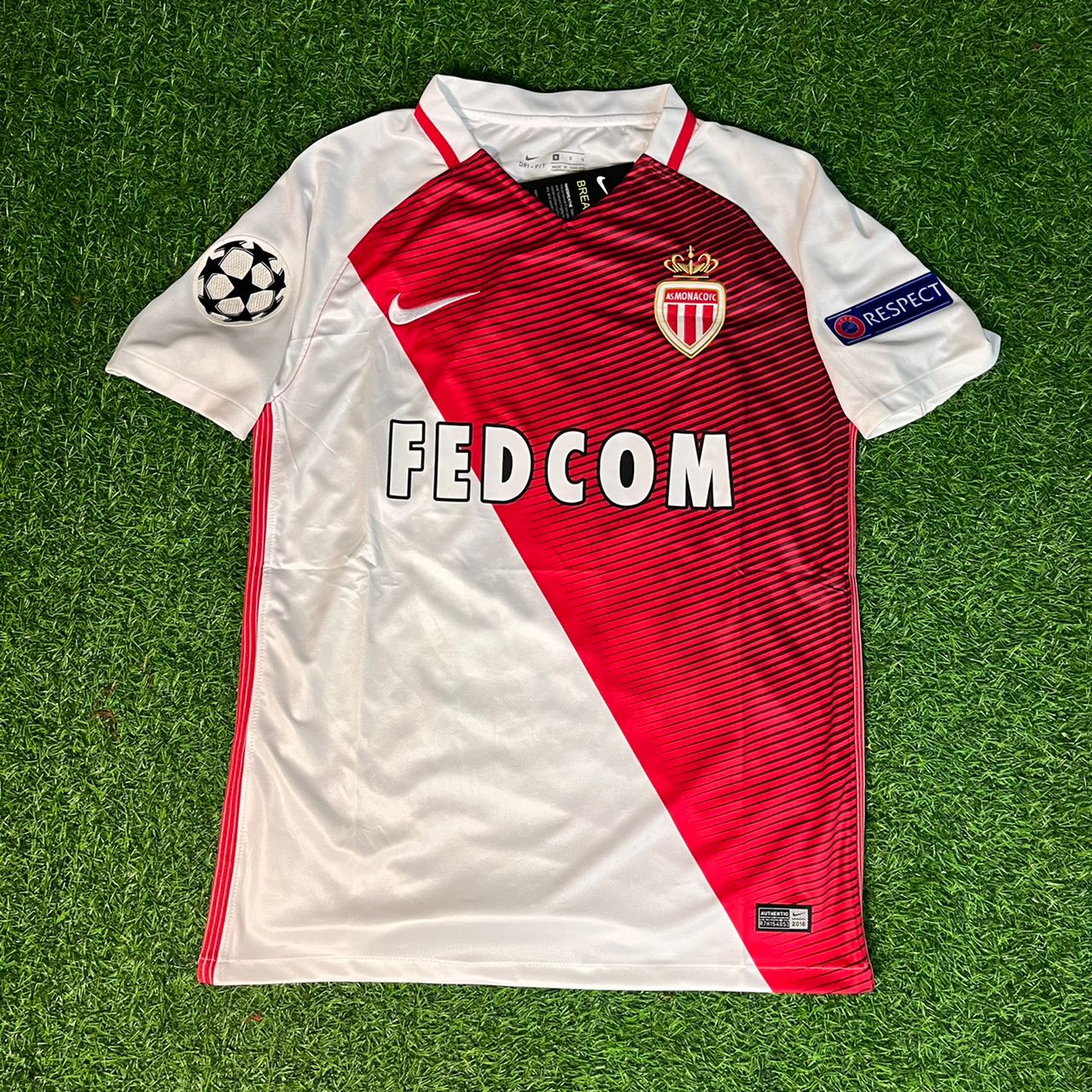 Bernardo Silva Monaco 2016 2017 Retro Jersey Maillot Trikot Soccer Shirt