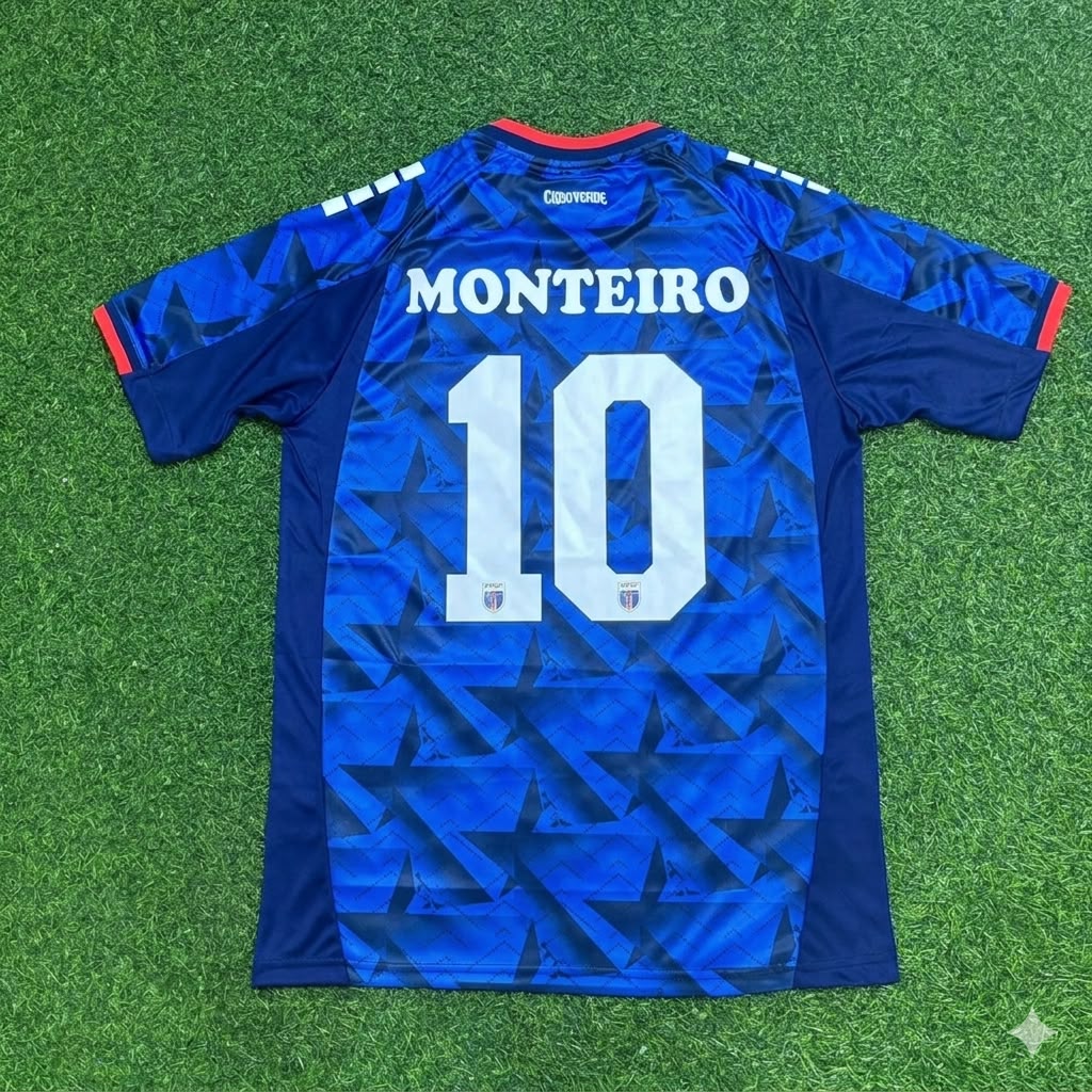 Jamiro Monteiro Kap Verde Weltmeisterschaft 2026 Heimtrikot Fußballtrikot