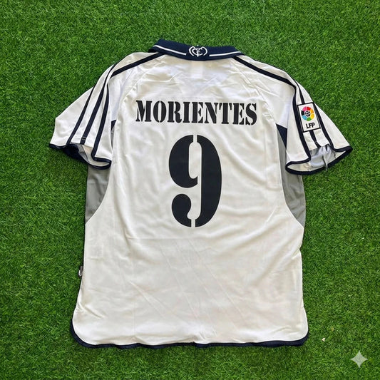 Fernando Morientes 9 - Real Madrid 2000 Retro Football Jersey