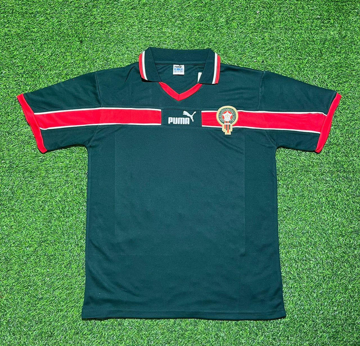 Marokko 1998 Heimtrikot Retro-Fußballtrikot