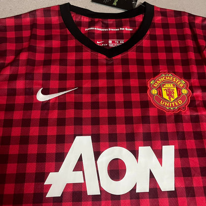 Manchester United 2012 2013 Season Red Retro Jersey Maillot Trikot Maglia