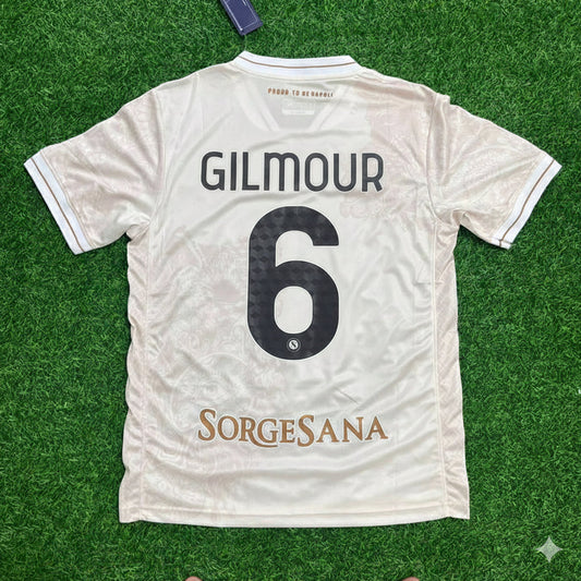 Billy Gilmour Napoli New Season Jersey Trikot Maillot Soccer Shirt